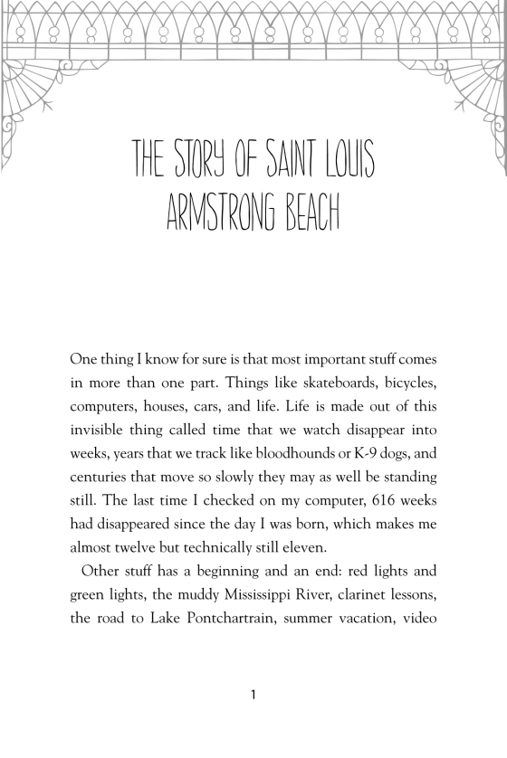 Saint Louis Armstrong Beach Novel Study