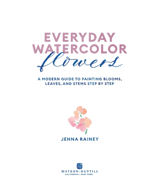 Everyday Watercolor Sketchbook by Jenna Rainey: 9780593136430 |  : Books