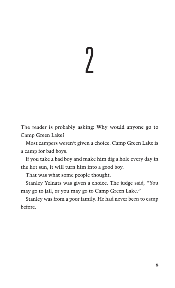 Welcome to Camp Green Lake - a digital novel study for HOLES by Louis Sachar
