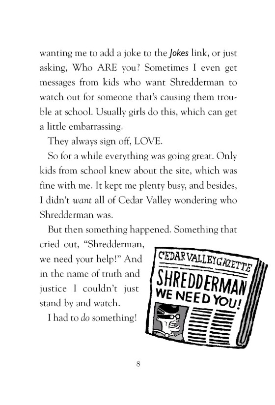 Shredderman 2 Attack of the Tagger Paperback Book Childrens Van Draanen  2006 9780440419136