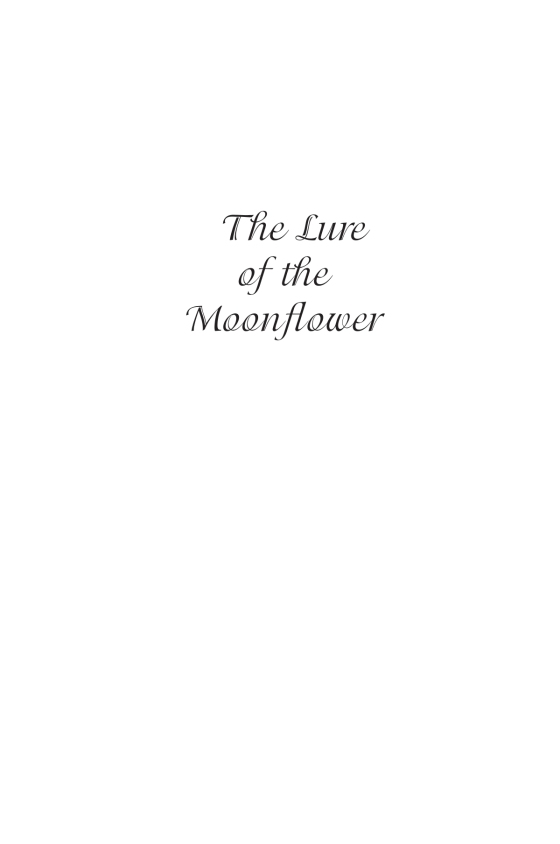 The Lure of the Moonflower - Penguin Random House Library Marketing