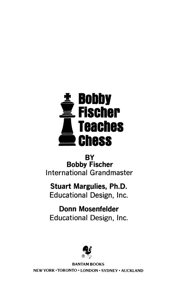 Bobby Fischer Teaches Chess - umlivro