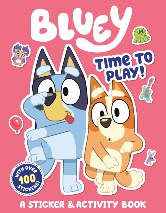  Bluey: Stickety Stick: A Sticker & Activity Book: with over 140  stickers: 9780593661482: Penguin Young Readers Licenses: Libros
