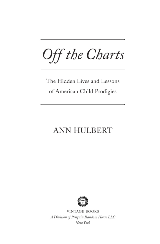 Excerpt from “Off the Charts,” by Ann Hulbert