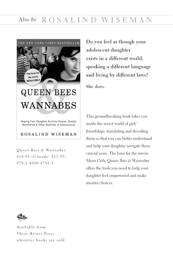 Rosalind Wiseman on Defining Mean Girls With 'Queen Bees and Wannabees' -  The New York Times