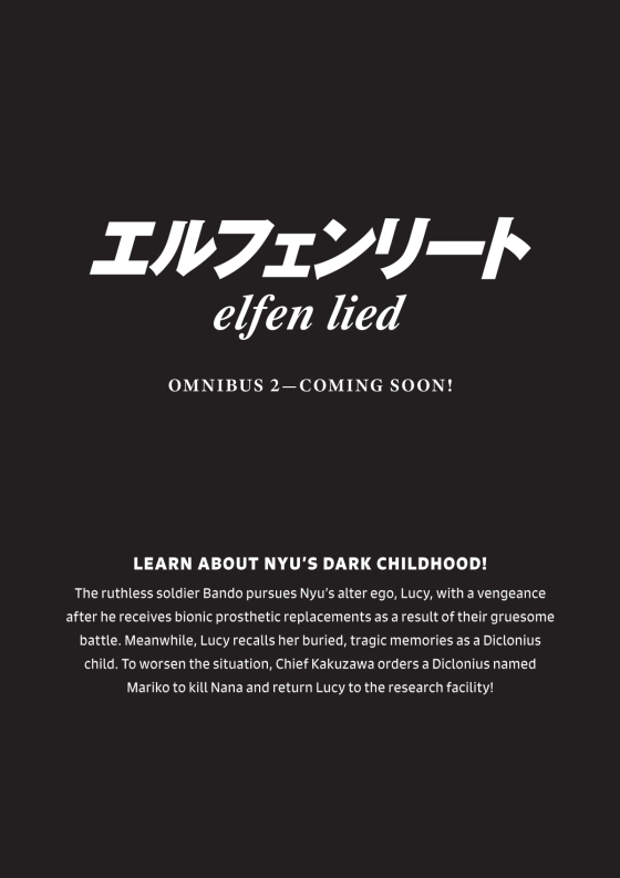 Elfen Lied 1 (Elfen Lied #1-2 omnibus) by Lynn Okamoto