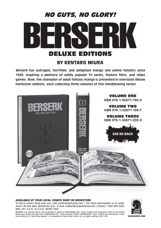 Berserk Deluxe, Volume 1 by Kentaro Miura, Jason DeAngelis, Hardcover