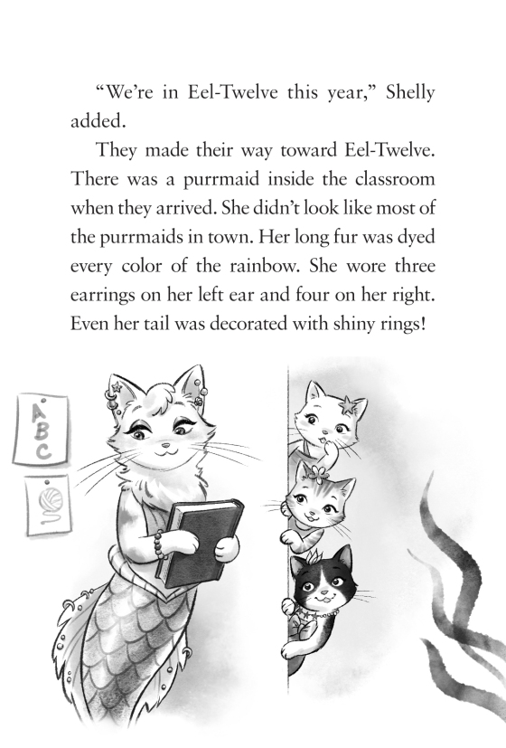 The Scaredy Cat (Purrmaids Series #1) by Sudipta Bardhan-Quallen