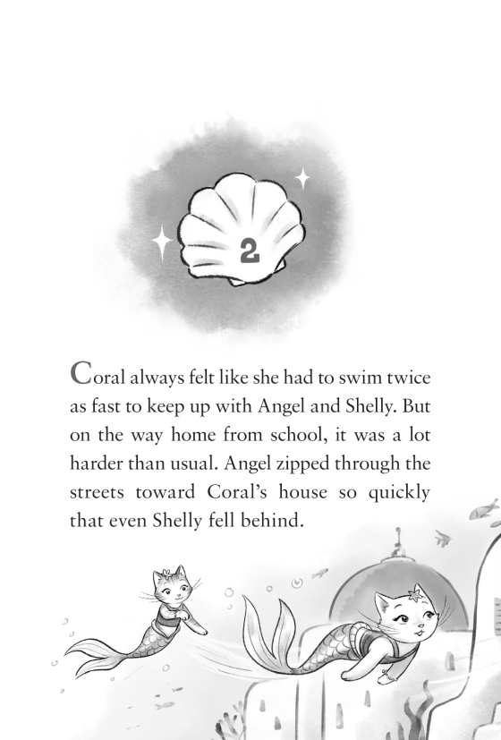 Purrmaids #1: The Scaredy Cat (Paperback) 