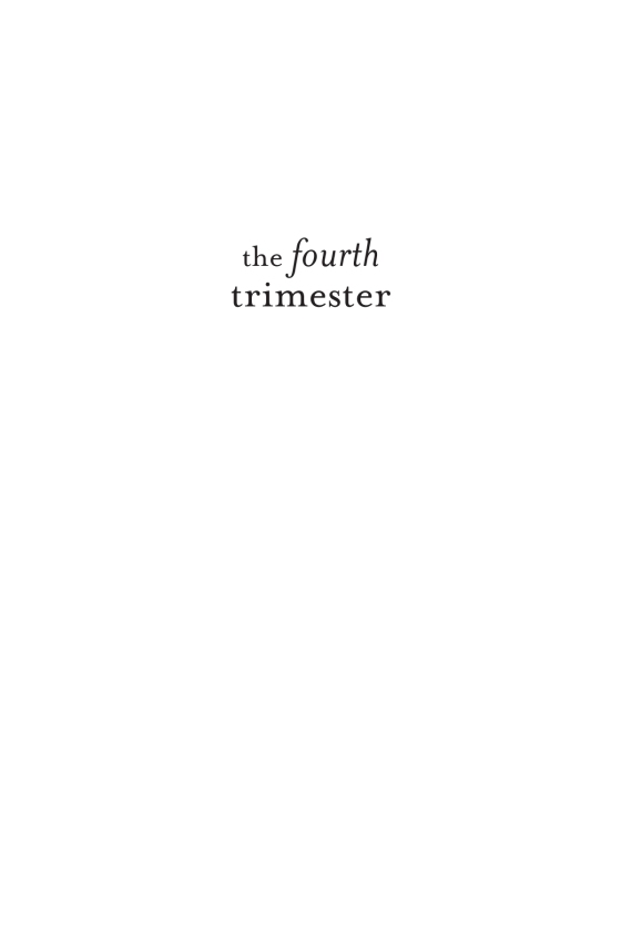 The Fourth Trimester Journal by Kimberly Ann Johnson - Penguin