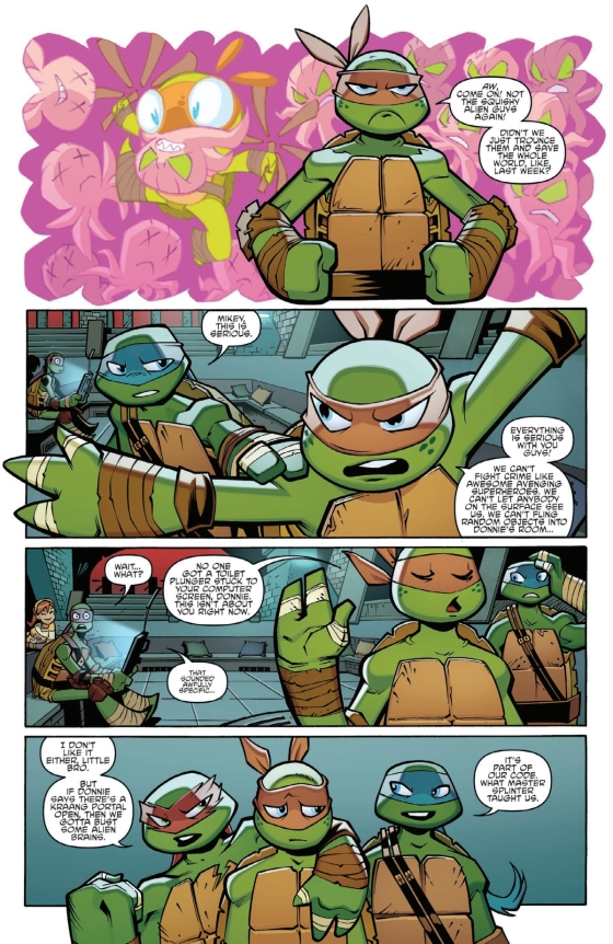 Teenage Mutant Ninja Turtles Amazing Adventures: Tea-Time for a Turtle by  Ian Flynn, Caleb Goellner: 9781631408861 | : Books