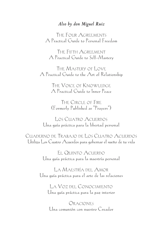 Libro Cuaderno de Trabajo de los Cuatro Acuerdos De Miguel Ruiz - Buscalibre