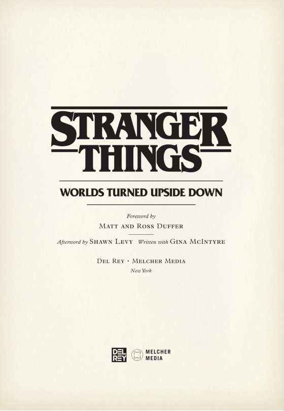 Stranger Things. Il Libro Ufficiale : McIntyre, Gina, Duffer, Matt