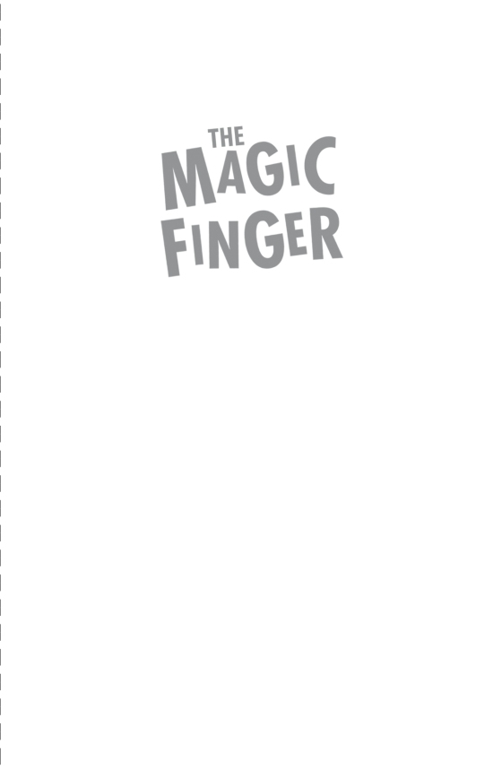the magic finger summary