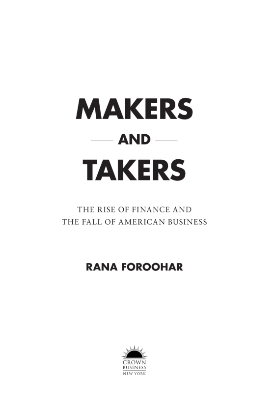 Makers And Takers Penguin Random House International Sales