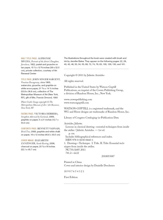 Lessons In Classical Drawing Penguin Random House Higher Education