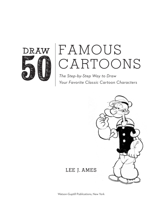 Draw 50 Famous Cartoons | Penguin Random House Higher Education