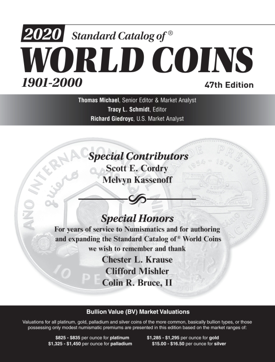 2020 Standard Catalog of World Coins 1901-2000 | Penguin Random 
