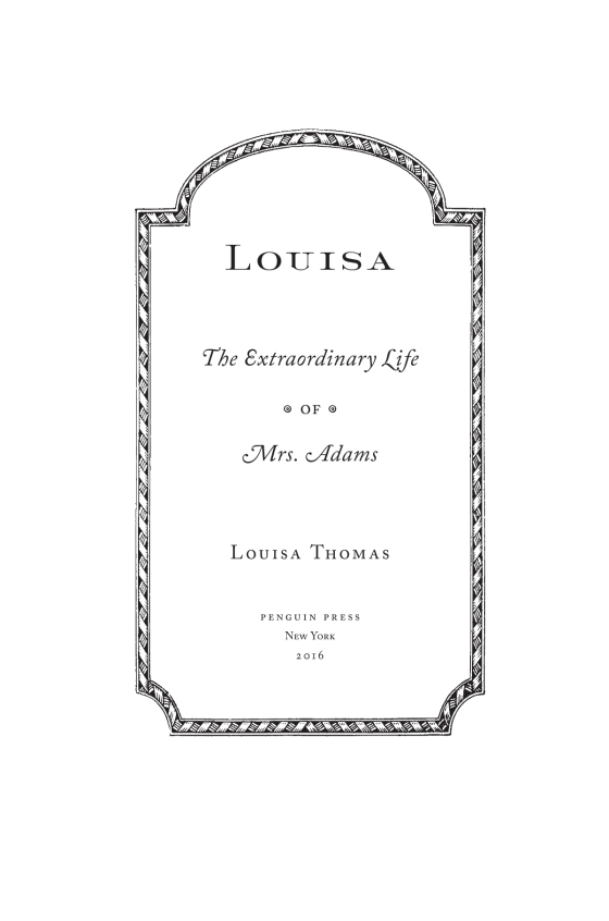 Louisa Thomas Louisa Hardcover