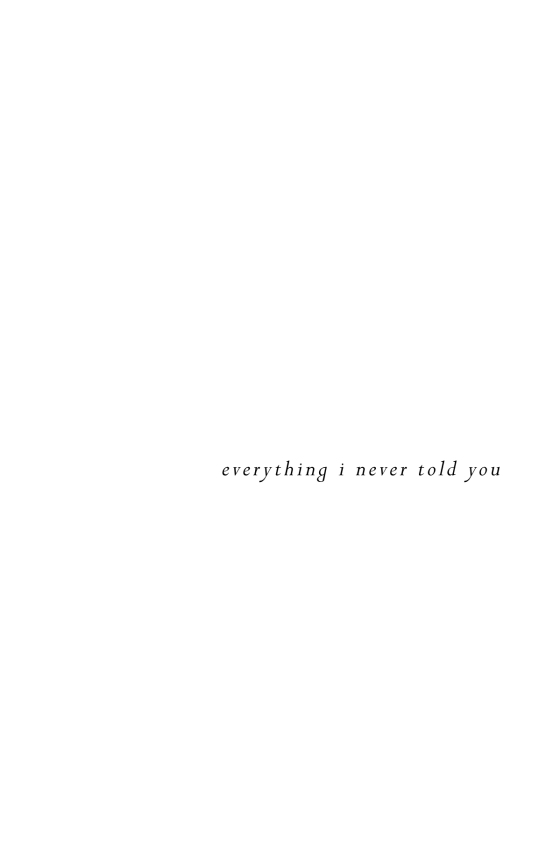 Everything I Never Told You - Penguin Random House Common Reads