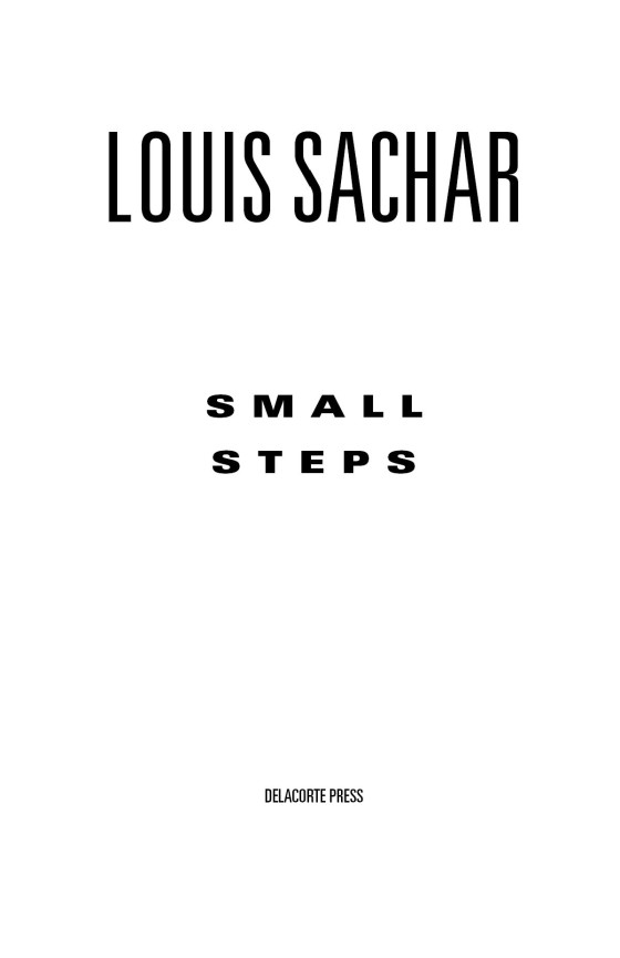 Small Steps by Louis Sachar - Hardcover - Hardcover 2006 - 2006