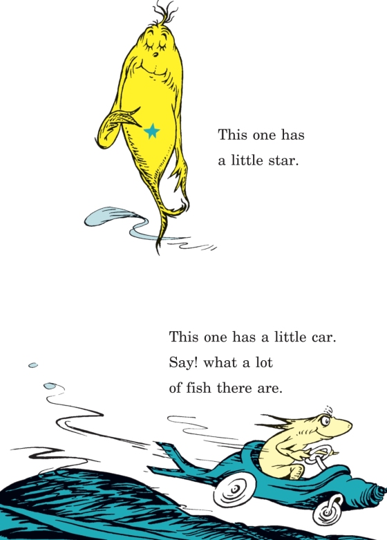 One Fish Two Fish Red Fish Blue Fish – Author Dr. Seuss – Random