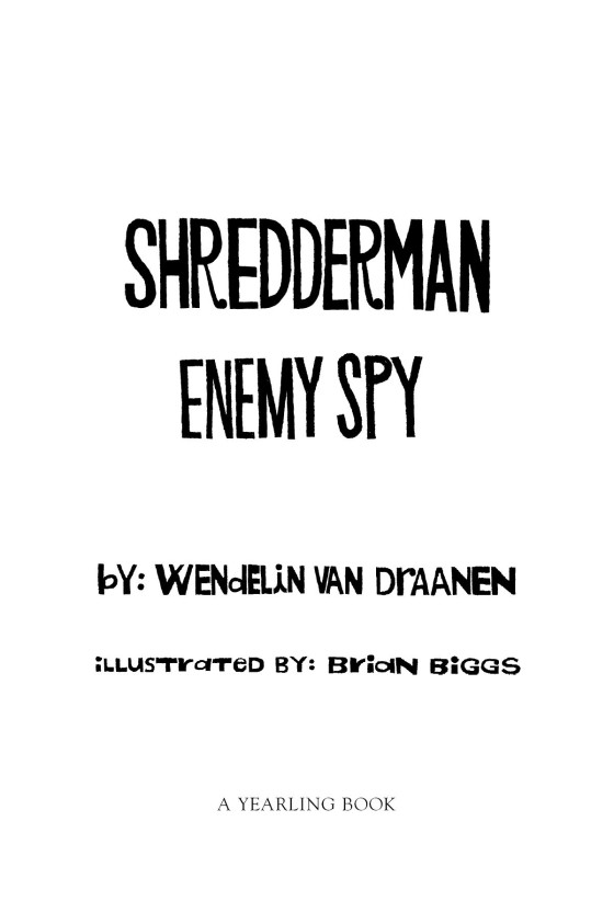 Enemy Spy (1 CD Set) (Shredderman (Audio) #4) (Compact Disc)