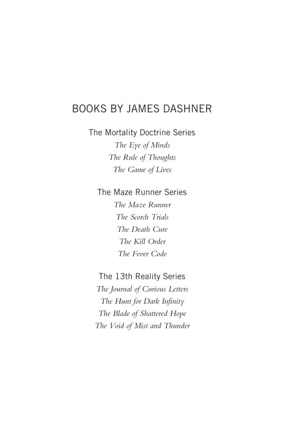 The Fever Code (Maze Runner, Book Five; by Dashner, James