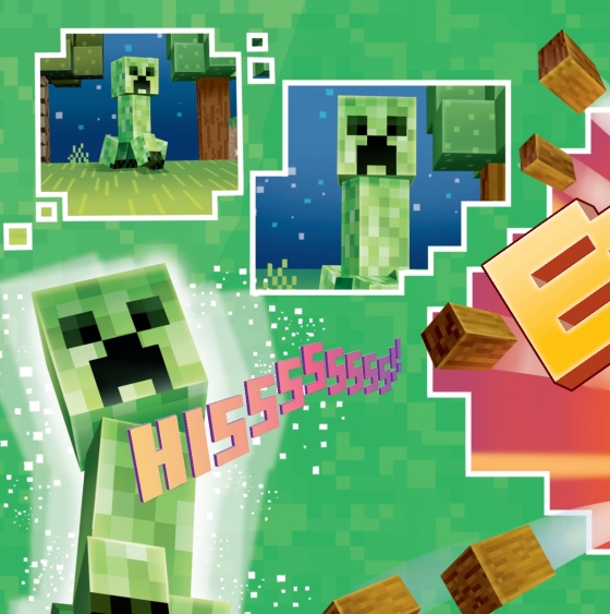 Creepers on the Crosswalk: a Minecraft Earth novel (Paperback