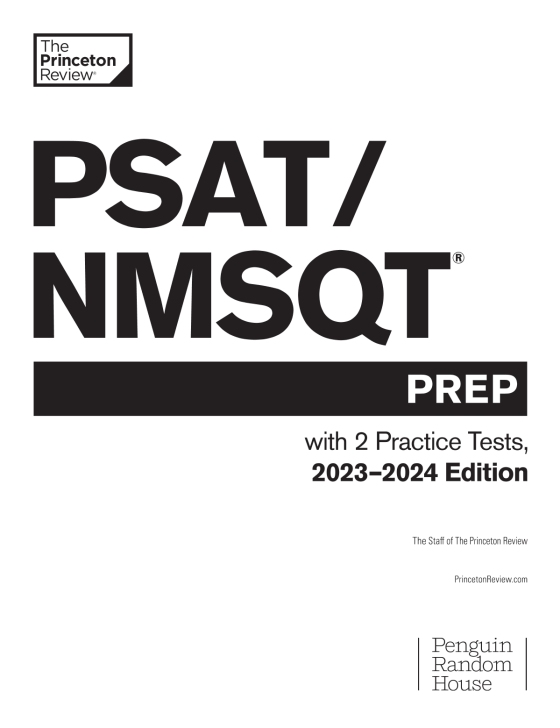 Princeton Review PSAT/NMSQT Prep, 20232024 Author The Princeton