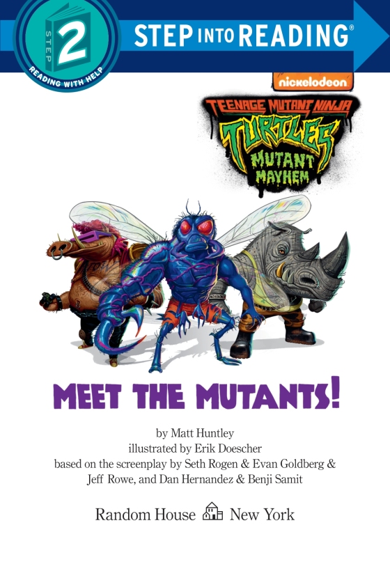 Meet the Mutants! (Teenage Mutant Ninja Turtles: Mutant Mayhem) by Matt  Huntley: 9780593646823